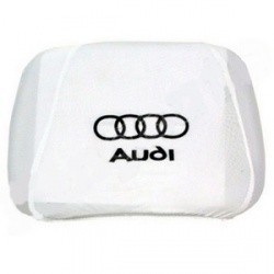 Чехол на подголовник белый Audi 100 2пред.